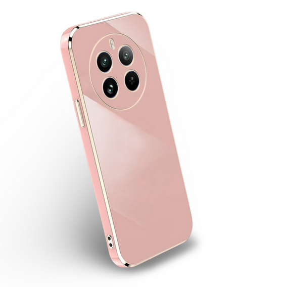 Husă pentru Realme 12 Pro 5G / 12 Pro+ 5G, Glamour CamShield, roz rose gold