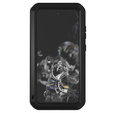 Love Mei Huse pentru Samsung Galaxy S21 FE, armored with glass, negru