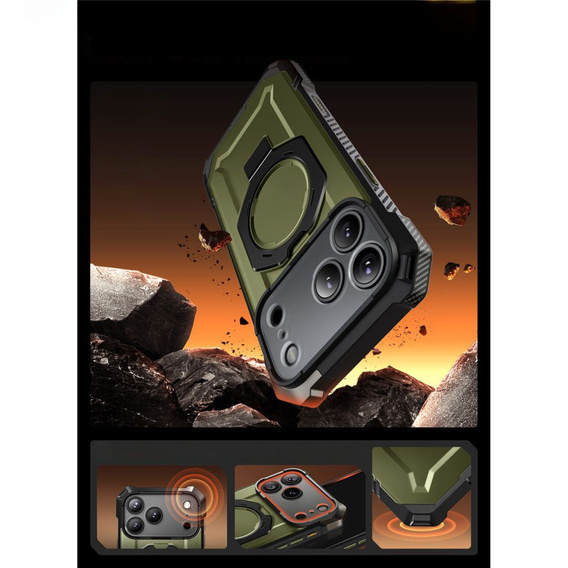 Carcasă Supcase pentru iPhone 17 Pro Max, Unicorn Beetle Grip Mag, Guldan