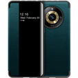 Husă cu clapetă pentru Realme 11 Pro 5G / 11 Pro+ 5G, Side View, verde