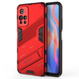 Husa pentru Xiaomi Poco M4 Pro 5G / Note 11S 5G, Military kickstand, albastru