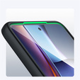 Carcasă pentru Xiaomi Redmi 15 5G / 4G, cu protecție pentru cameră, transparentă cu laturi negre