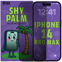 Sticlă temperată Shy Palm Privacy pentru iPhone 14 Pro Max