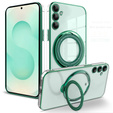 Carcasă magnetică pentru Samsung Galaxy S25+ Plus, pentru MagSafe, verde