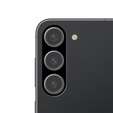 2x ERBORD sticlă călită ERBORD pentru camera pentru Samsung Galaxy S23, negru