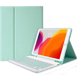 Carcasă + tastatură iPad 9.7 2017 / iPad 9.7 2018 / Air / Air 2, verde