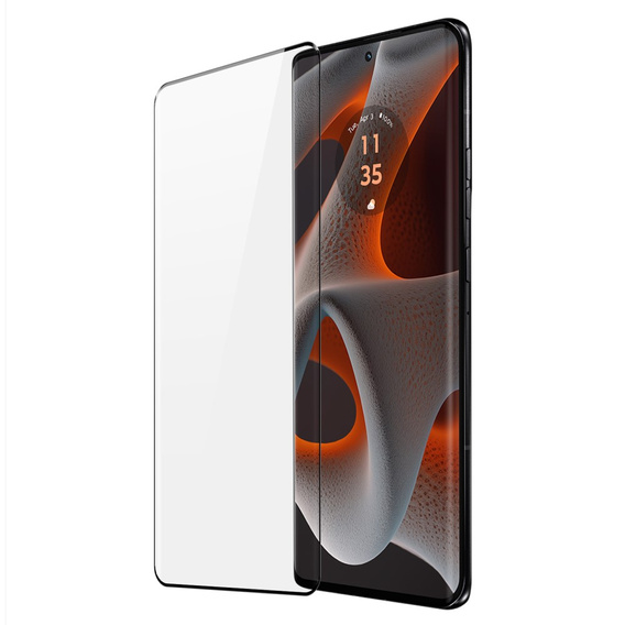 Sticlă temperată pentru Motorola Edge 50 Pro 5G, Dux Ducis ecran complet, cadru negru