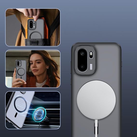 Husă MagSafe ERBORD mată pentru OnePlus 15R