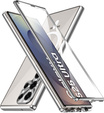 Carcasa Magnetic Dual Glass MagSafe pentru Samsung Galaxy S25 Ultra, de argint