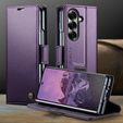CASEME Litchi Wallet flip caz pentru Samsung Galaxy Z Fold7 5G