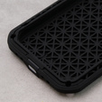 Love Mei Huse pentru iPhone 13 Mini, armored with glass, de argint