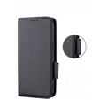 Cu clapetă pentru Nokia X30 5G, Wallet Litchi Magnet Case, negru