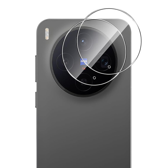 2x protecție ecran din sticlă temperată ERBORD pentru Vivo X300 Pro