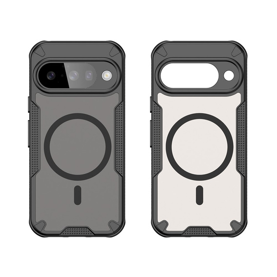 Carcasă blindată pentru Google Pixel 10, pentru MagSafe, mată, neagră