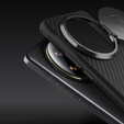 Carcasă pentru Xiaomi 14 Ultra, carcasă blindată Nillkin, Carboprof Case, pentru Magsafe, negru