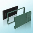 Carcasă blindată Nillkin pentru Samsung Galaxy S23 Ultra, CamShield Pro, verde