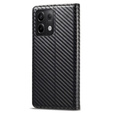Carcasă cu clapetă pentru Xiaomi Redmi Note 13 5G, Carbon LC.IMEEKE, negru