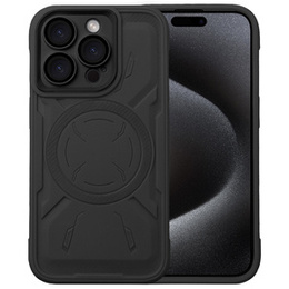 Husă pentru iPhone 15 Pro, ERBORD Armor Mag, negru