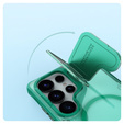 Carcasă pentru Samsung Galaxy S25 Ultra, carcasă blindată Nillkin, Icelade Prop, pentru Magsafe, verde