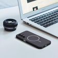 Manșon din silicon pentru Samsung Galaxy A17 5G, pentru MagSafe, negru