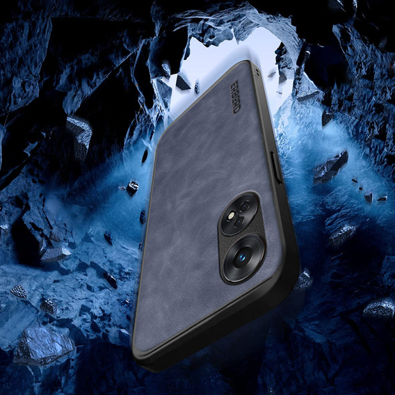 Huse pentru OPPO Reno8 T 4G, ERBORD Business, cu placă de suport pentru mașină, albastru
