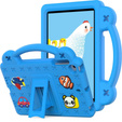 Husă pentru copii pentru iPad mini 7.9" 2019/2015/2014/2013/2012 (5/4/3/2/1 gen.), Cute Patterns, cu suport, albastru