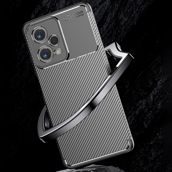 Huse pentru Xiaomi POCO X5 5G, Carbon Gel, negru