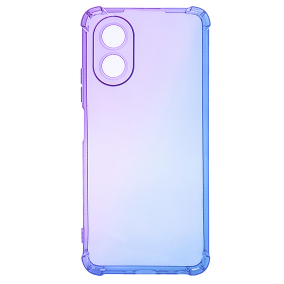 Husa pentru Oppo A38 4G / Oppo A18 4G, Gradient Dropproof, Violet / albastru