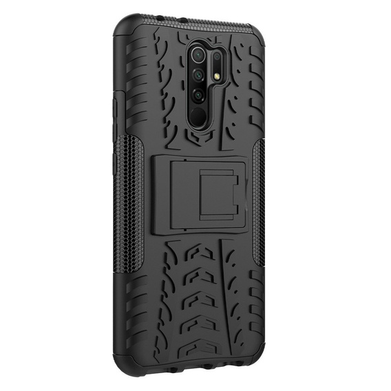 Huse pentru Xiaomi Redmi 9, Tire Armor, negru