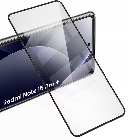 2x sticlă temperată ERBORD 3D pentru Xiaomi Redmi Note 15 Pro Plus 5G / Poco M8 Pro 5G