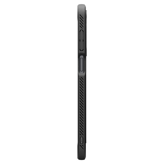 Carcasa Spigen pentru Samsung Galaxy A16 4G/ 5G, Rugged Armor MagSafe, negru + Tempered Glass 9H