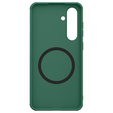 Husa NILLKIN pentru Samsung Galaxy S24 FE, Frosted Shield, pentru MagSafe, verde
