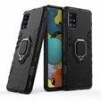 Huse pentru Samsung Galaxy A51 5G, Kickstand Ring, negru