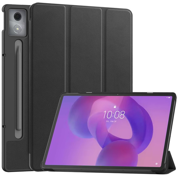 Husă pentru Lenovo Idea Tab Pro, Smartcase, negru