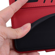 Cu clapetă pentru Xiaomi Redmi Note 8 Pro, Wallet Cat, roșu