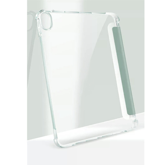 Husă pentru iPad 10.9 2022 10 GEN, Smartcase Hybrid, cu spațiu pentru stylus, verde