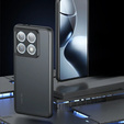 Huse pentru Xiaomi 14T Pro, Fusion Hybrid, transparent / negru