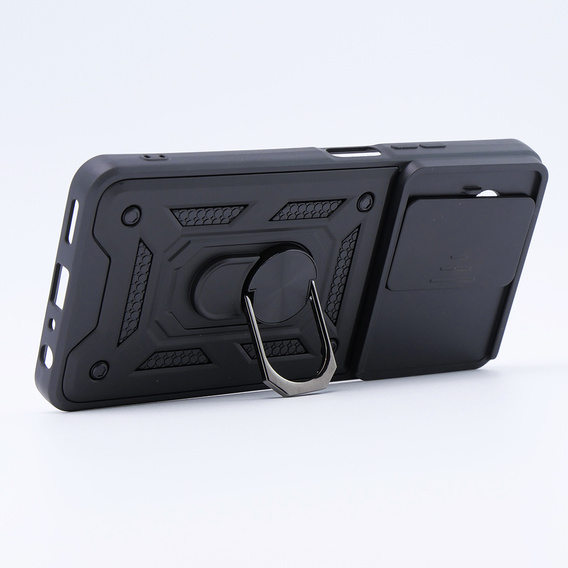 Husă blindată pentru Realme 11 5G, CamShield Slide, negru