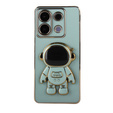 Carcasă pentru Xiaomi Redmi Note 13 Pro 5G, Astronaut, verde + sticlă călită 9H