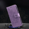 Cu clapetă pentru Xiaomi Redmi Note 12 5G / POCO X5 5G, Mandala Flower, violet