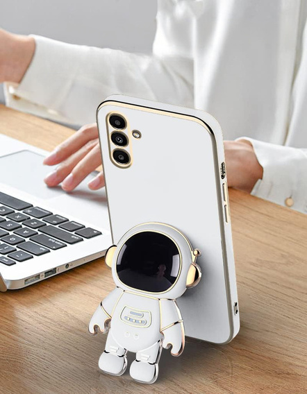Huse pentru Samsung Galaxy A56 5G, Astronaut, alb