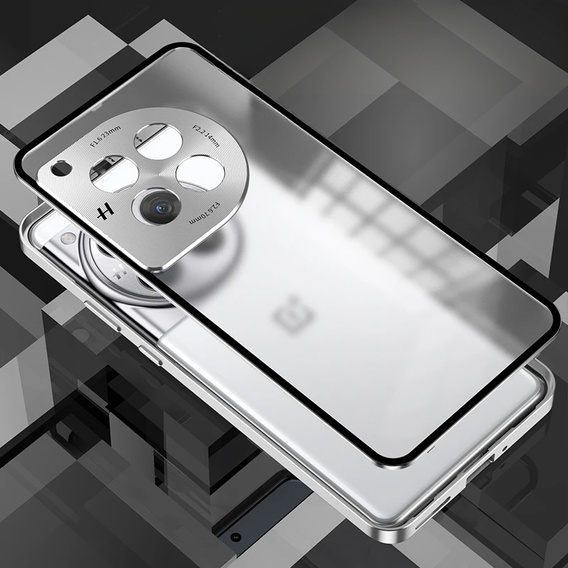 Carcasă pentru OnePlus 13R, Frame Case, de argint