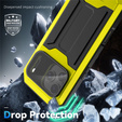 Husă blindată R-JUST cu protecție pentru ecran și suport pentru iPhone 17 Pro