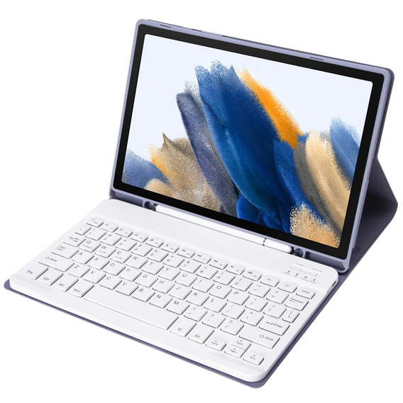 Carcasă + tastatură Samsung Galaxy Tab A8 10.5 X200 / X205, violet