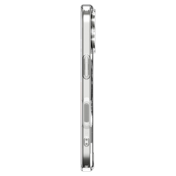 Carcasă Spigen Ultra Hybrid MagSafe pentru iPhone 17, transparentă/albă