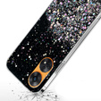 Huse pentru Oppo Reno8 T, Glittery, negru