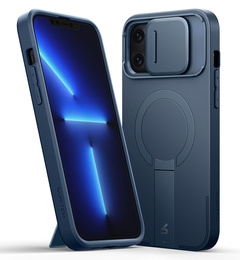 Husă pentru iPhone 12 Pro Max / 13 Pro Max, Suritch Shockproof, pentru MagSafe, albastru