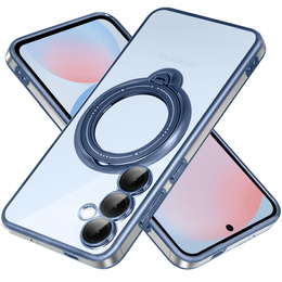 Carcasă magnetică pentru Samsung Galaxy S24 FE, pentru MagSafe, albastru