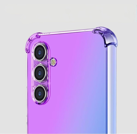 Husa pentru Samsung Galaxy M15 5G, Gradient Dropproof, Violet / albastru