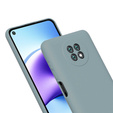 Husa pentru Xiaomi Redmi Note 9T 5G, Silicone Lite, gri lavanda